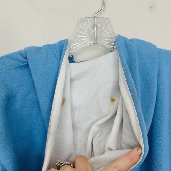 Bobby By Bobby Jack Y2K Blue Full Zip Jacket Girls Size M - Picture 7 of 10